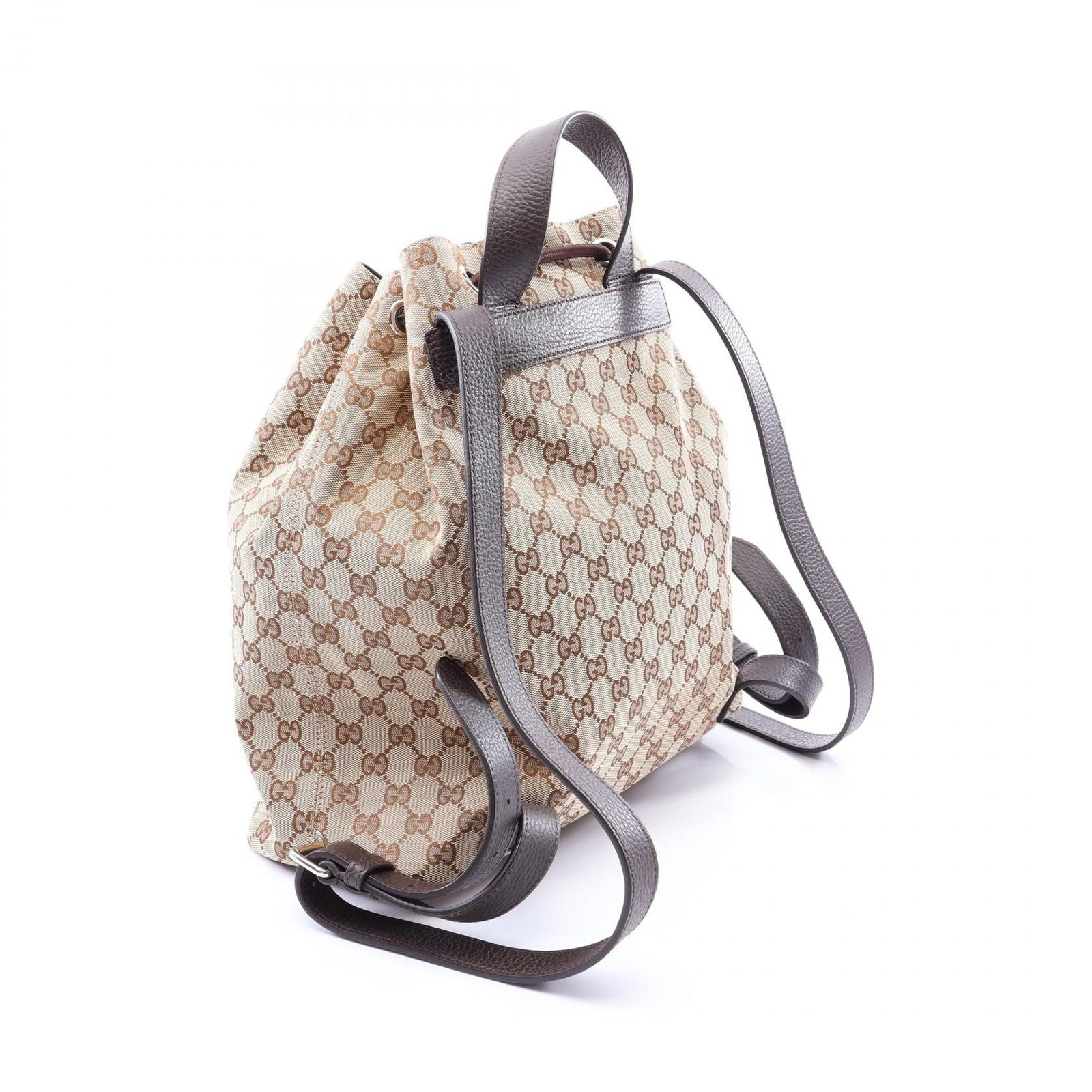 Gucci Backpack GG Canvas Beige Brown — view 2