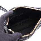 Dior Shoulder Bag Vibe Hobo Cannage 2-Way Black White Leather Chain — view 3