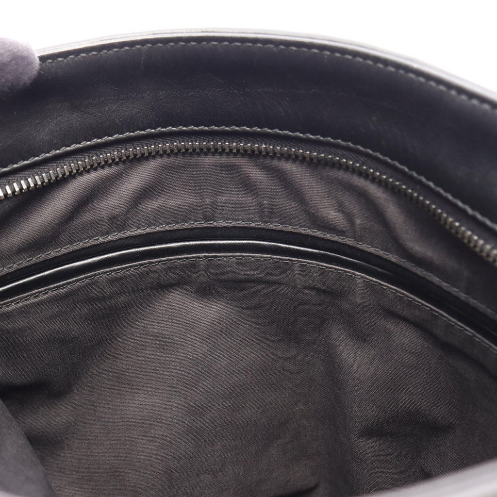 Bottega Veneta Shoulder Bag Intrecciato Black Leather — view 5