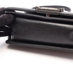 Chanel Shoulder Bag Boy Small Black Leather Chain — view 8
