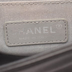 Chanel Shoulder Bag Boy Small Black Leather Chain — view 4