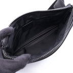 Gucci Waist Bag GG Supreme Black Gray Leather — view 3
