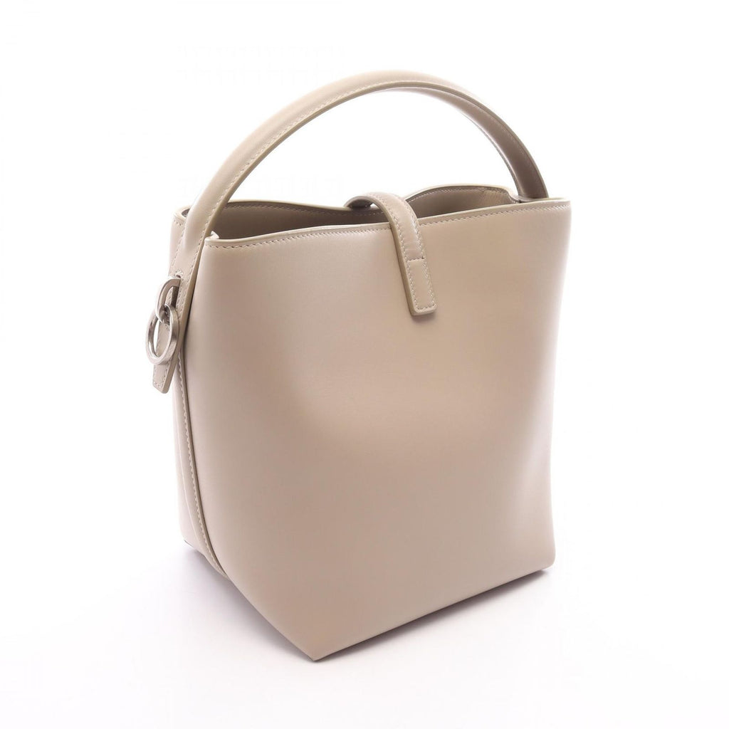 Saint Laurent Paris Handbag le 37 Small 2-Way Light Beige Leather — view 2