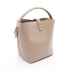 Saint Laurent Paris Handbag le 37 Small 2-Way Light Beige Leather — view 2