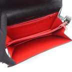 Celine Shoulder Bag Black Leather Gancini — view 3