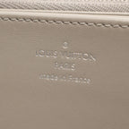 Louis Vuitton Round Wallet Zippy Metallic Gray Leather — view 4