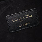 Dior Shoulder Bag Ami Cannage Black Leather Ami Medium — view 4