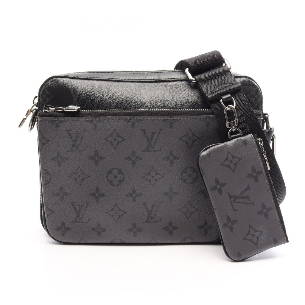 Louis Vuitton Shoulder Bag Trio Messenger Leather