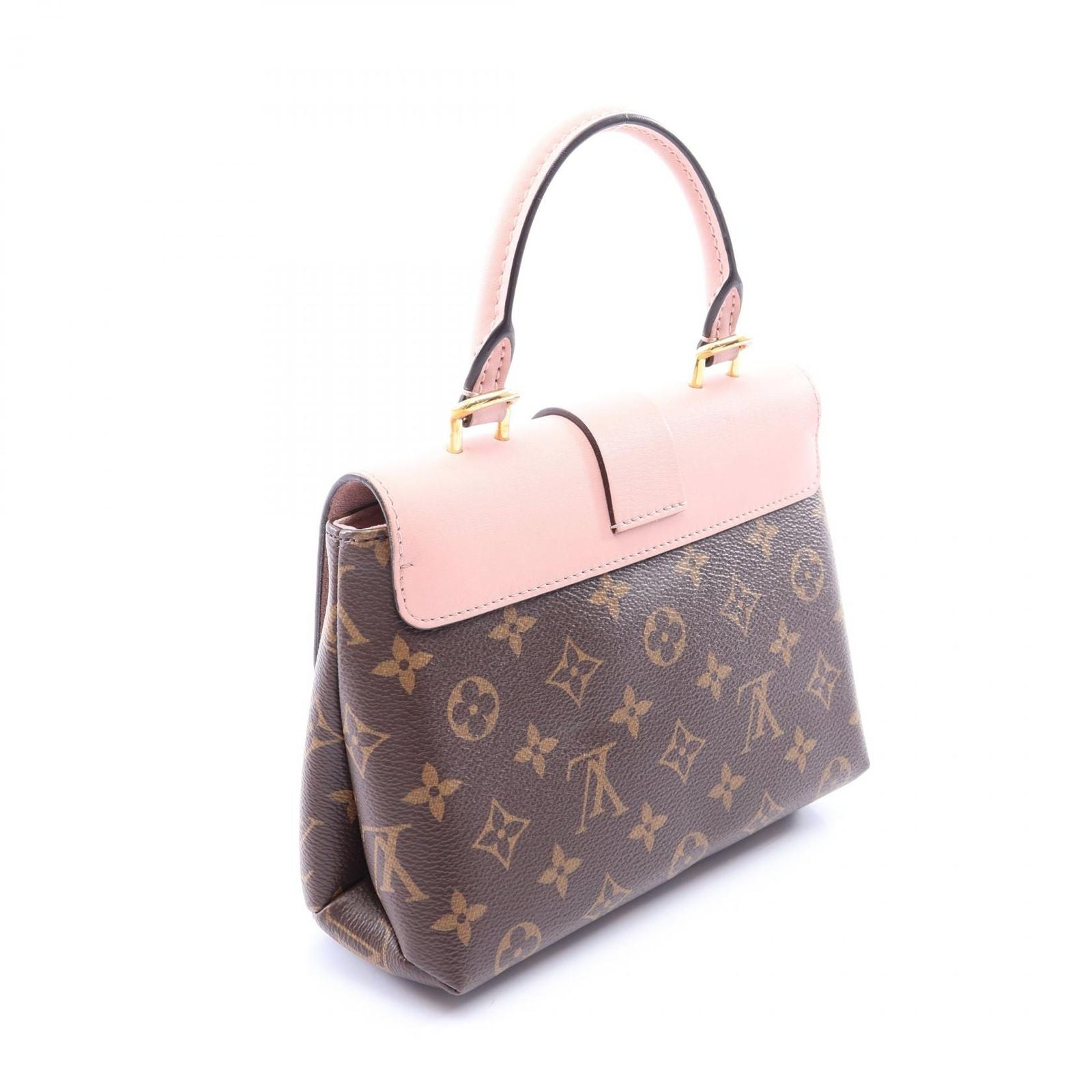 Louis Vuitton Handbag Locky BB 2-Way Rose Poudre Leather — view 2