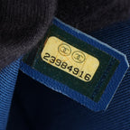 Chanel Shoulder Bag Boy Chevron V-stitch Blue Lambskin Chain — view 5