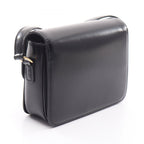 Celine Shoulder Bag Teen Triomphe Black Leather — view 2