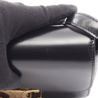 Celine Shoulder Bag Teen Triomphe Black Leather — view 7