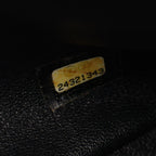 Chanel Shoulder Bag V-stitch Chevron 2-Way Black Lambskin Top Handle Chain — view 5