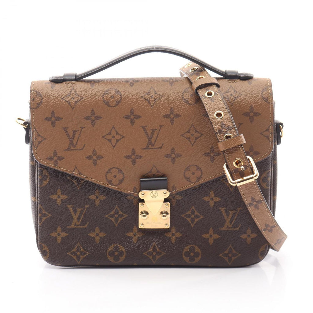 Louis Vuitton Handbag Pochette Metis MM Leather