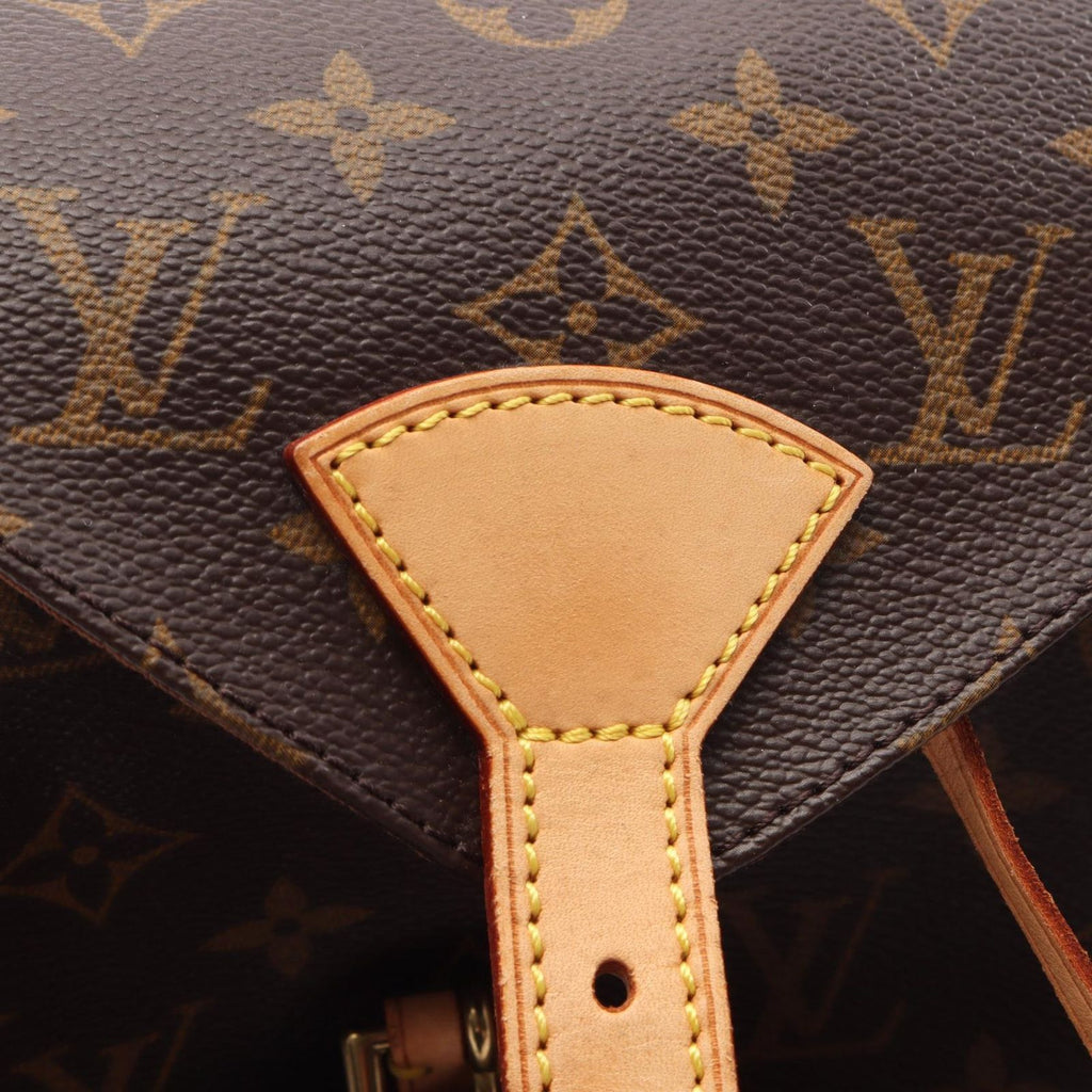 Louis Vuitton Backpack Montsouris MM Leather — view 8