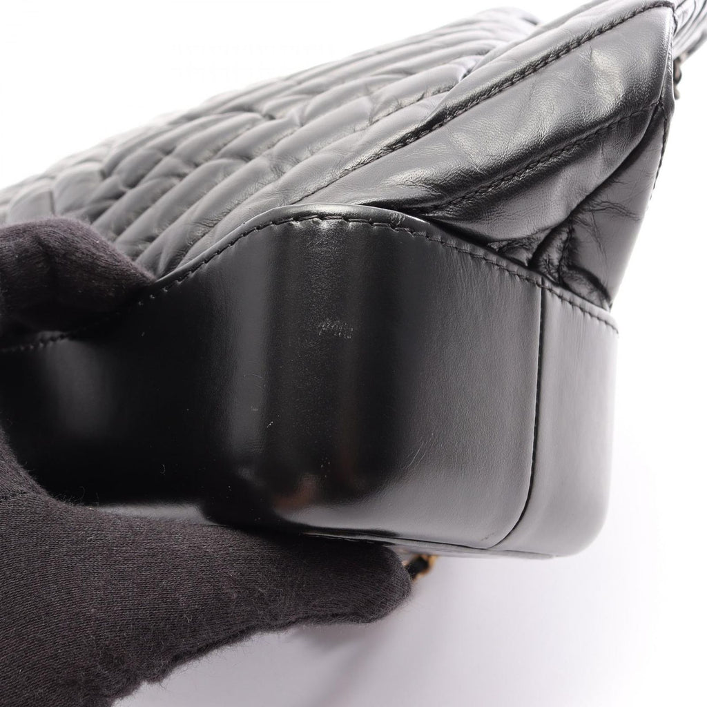 Chanel Backpack Gabrielle Black Leather — view 8