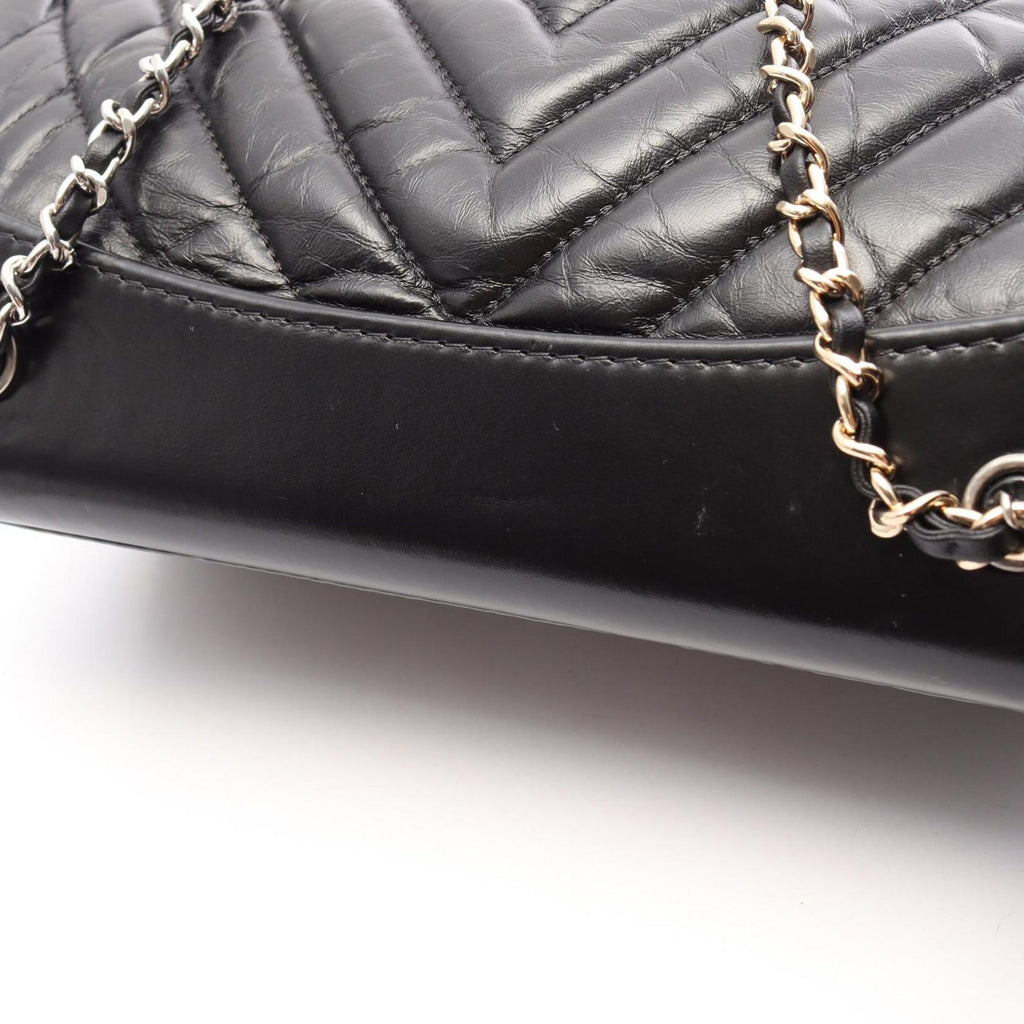 Chanel Backpack Gabrielle Black Leather — view 7