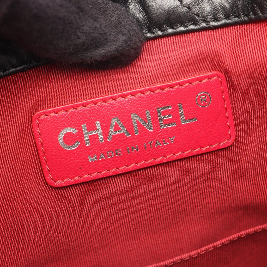 Chanel Backpack Gabrielle Black Leather — view 4