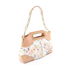 Louis Vuitton Handbag Judy MM Monogram Multicolor Blanc 2-Way Leather — view 2
