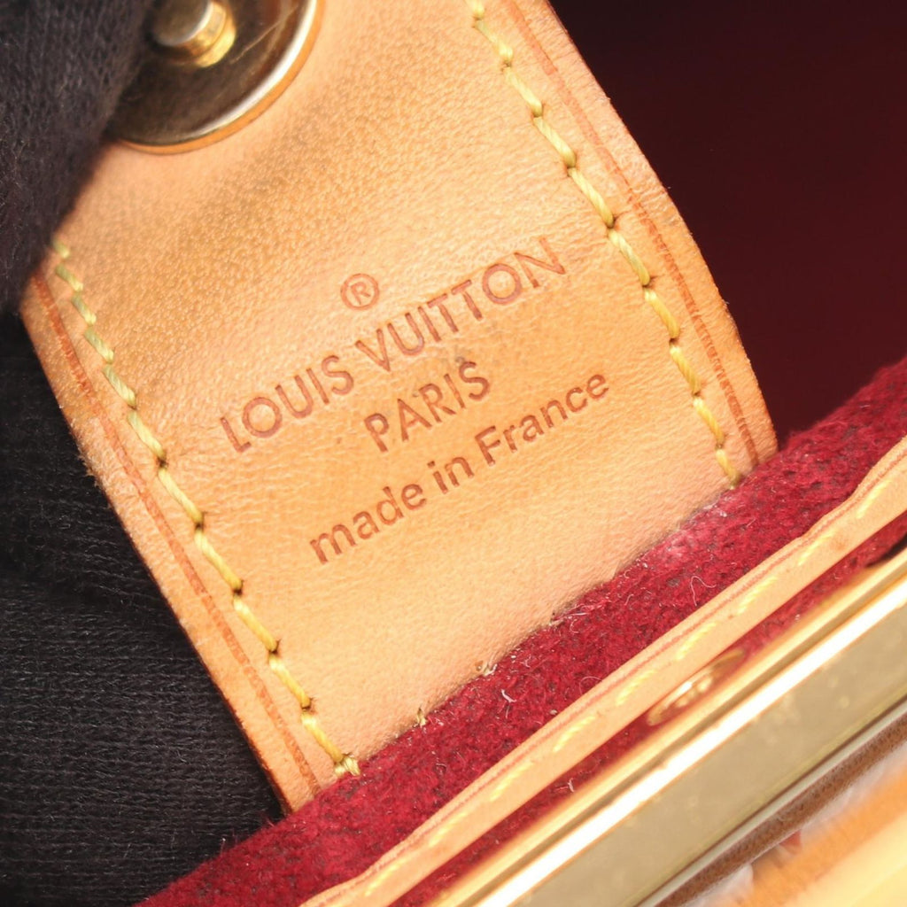 Louis Vuitton Handbag Judy MM Monogram Multicolor Blanc 2-Way Leather — view 4