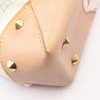 Louis Vuitton Handbag Judy MM Monogram Multicolor Blanc 2-Way Leather — view 8