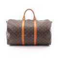 Louis Vuitton Boston Bag Keepall Bandouliere 50 Monogram Leather 50