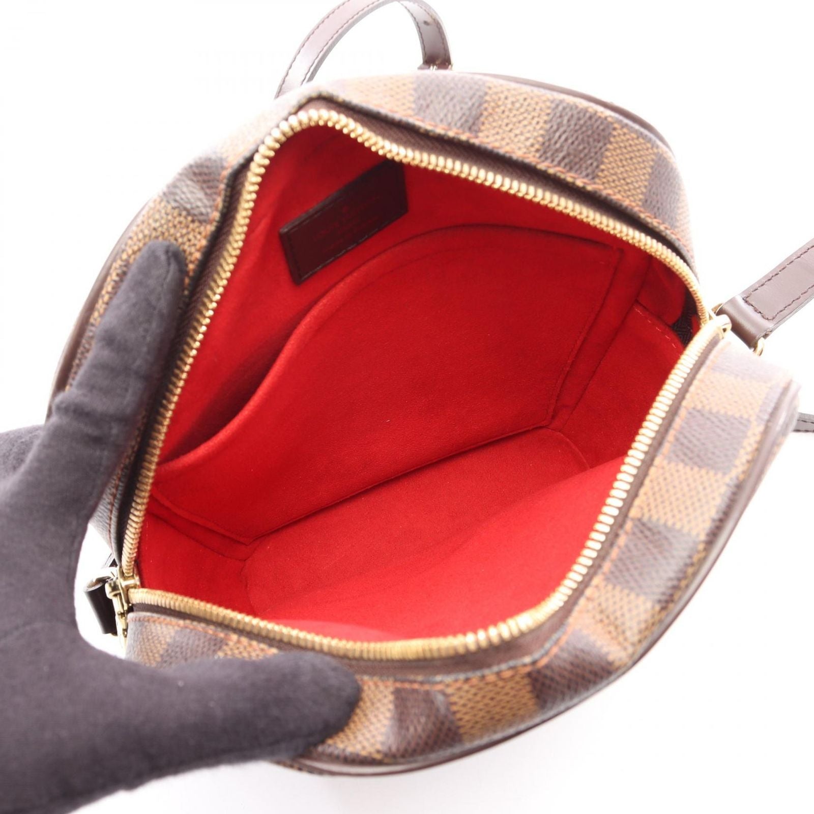 Louis Vuitton Shoulder Bag Ipanema PM Damier Ebene Leather — view 3