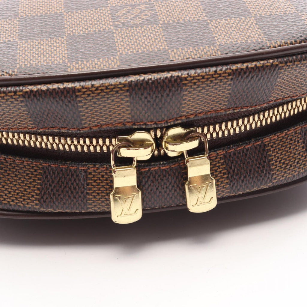Louis Vuitton Shoulder Bag Ipanema PM Damier Ebene Leather — view 6