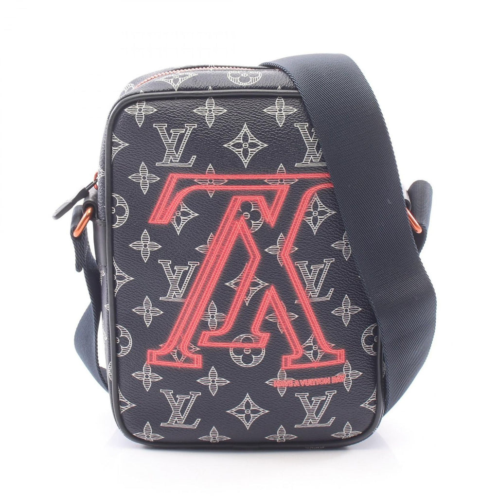 Louis Vuitton Shoulder Bag Danube PM Monogram Ink Upside Down Leather