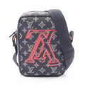 Louis Vuitton Shoulder Bag Danube PM Monogram Ink Upside Down Leather