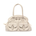 Dior Handbag My White Leather