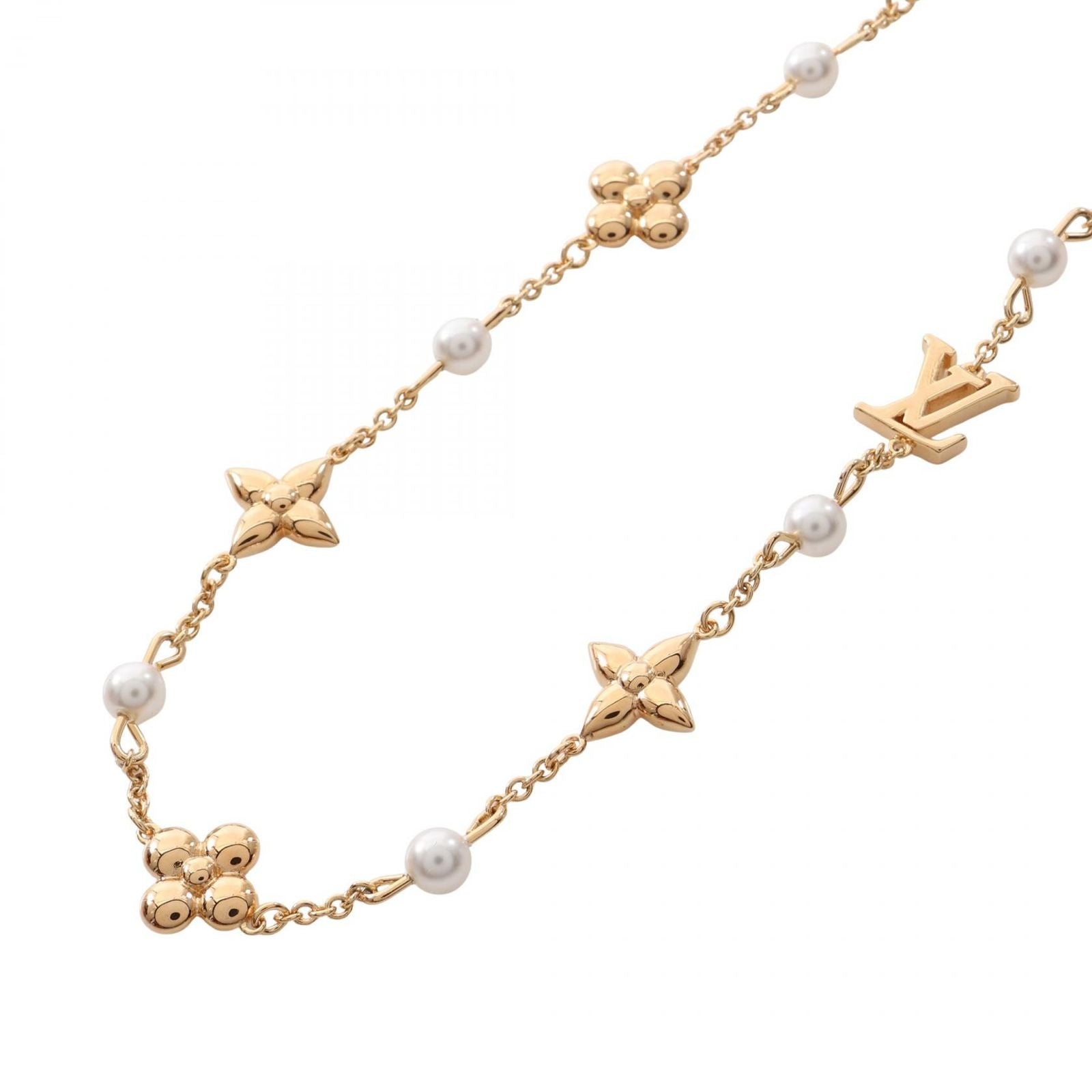 Louis Vuitton Necklace Gold