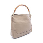 Gucci Shoulder Bag Diana Bamboo Greige Leather — view 2