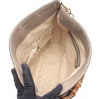 Gucci Shoulder Bag Diana Bamboo Greige Leather — view 3