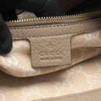 Gucci Shoulder Bag Diana Bamboo Greige Leather — view 4