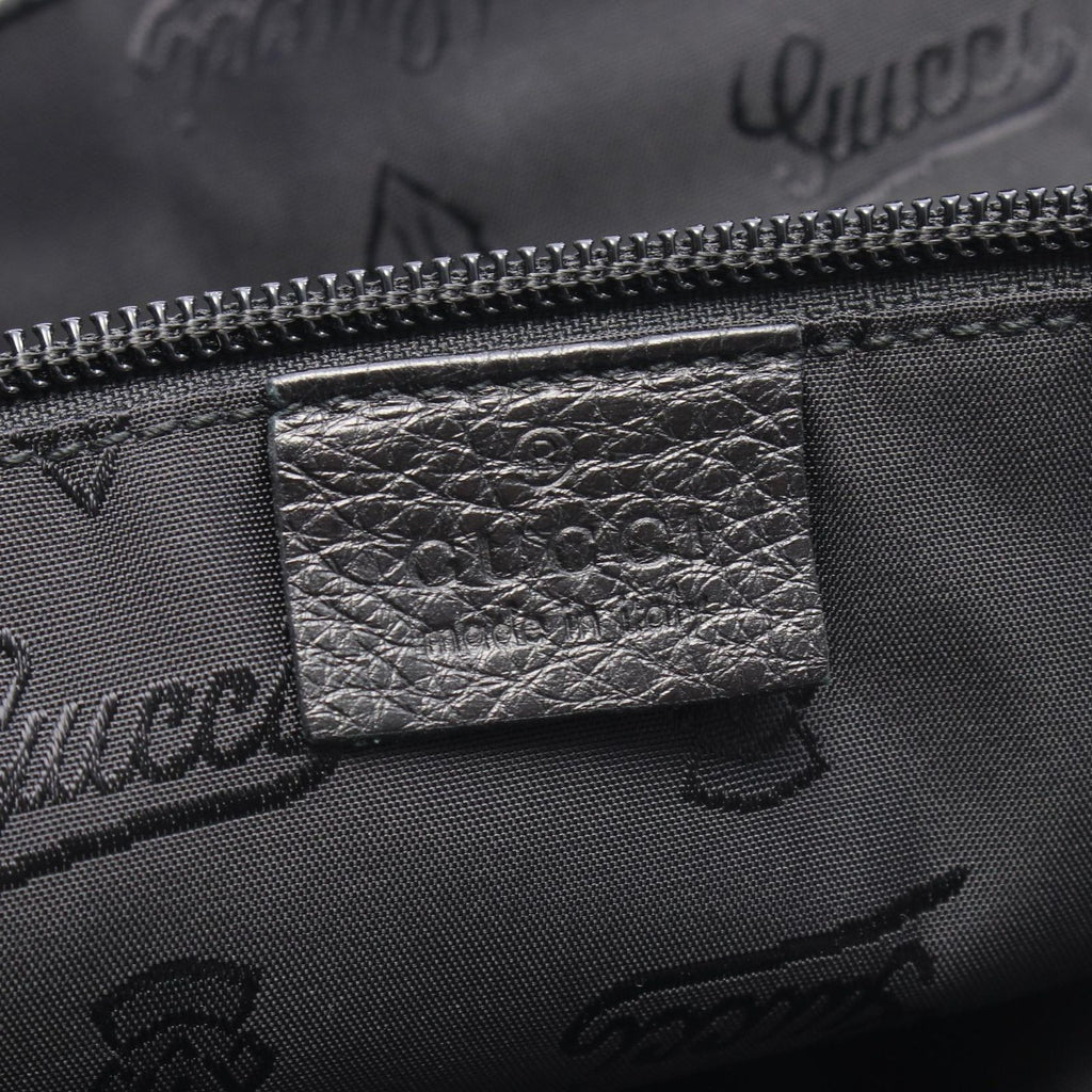 Gucci Tote Bag Black Leather — view 4