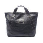 Gucci Tote Bag Black Leather