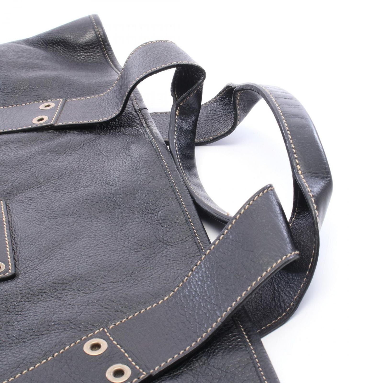Gucci Tote Bag Black Leather — view 5