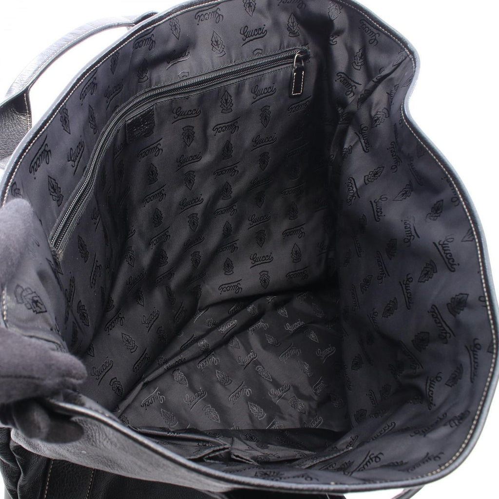 Gucci Tote Bag Black Leather — view 3