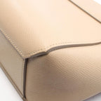 Celine Belt Bag Nano 2-Way Greige Leather — view 6