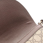 Gucci Shoulder Bag Ophidia GG Supreme Beige Brown Leather — view 5
