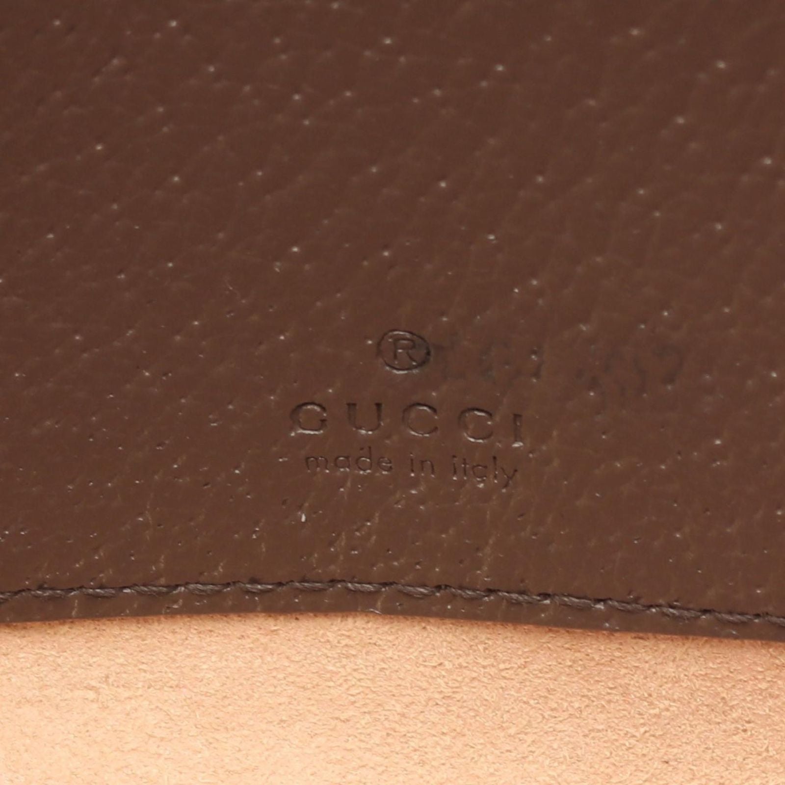 Gucci Shoulder Bag Ophidia GG Supreme Beige Brown Leather — view 4