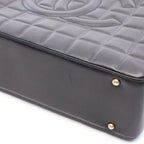 Chanel Shoulder Bag Choco Bar Black Lambskin — view 7