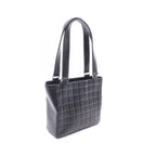 Chanel Shoulder Bag Choco Bar Black Lambskin — view 2