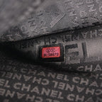 Chanel Shoulder Bag Choco Bar Black Lambskin — view 5