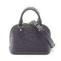 Louis Vuitton Handbag Nano Alma 2-Way Noir Leather