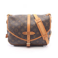 Louis Vuitton Shoulder Bag Saumur 30 Leather