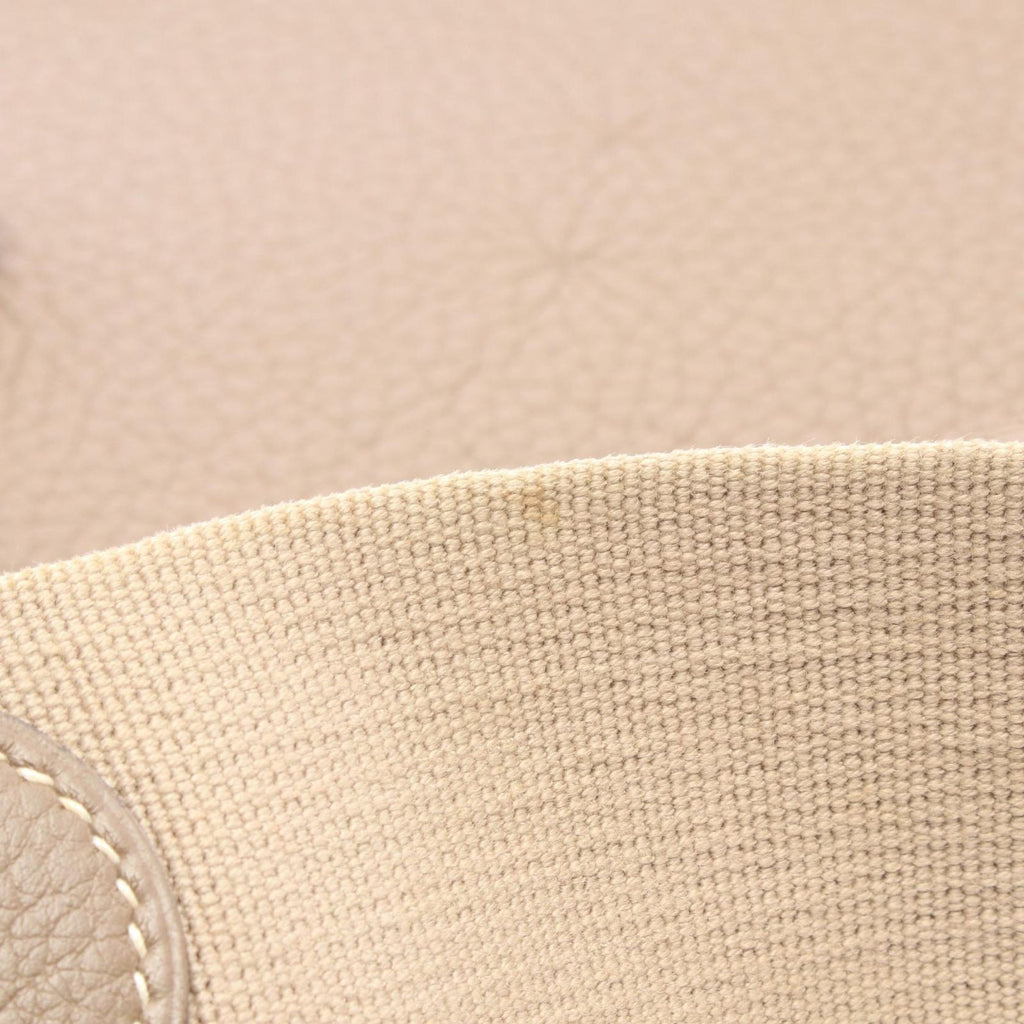 Hermes Shoulder Bag Evelyne I PM Etoupe Leather — view 6