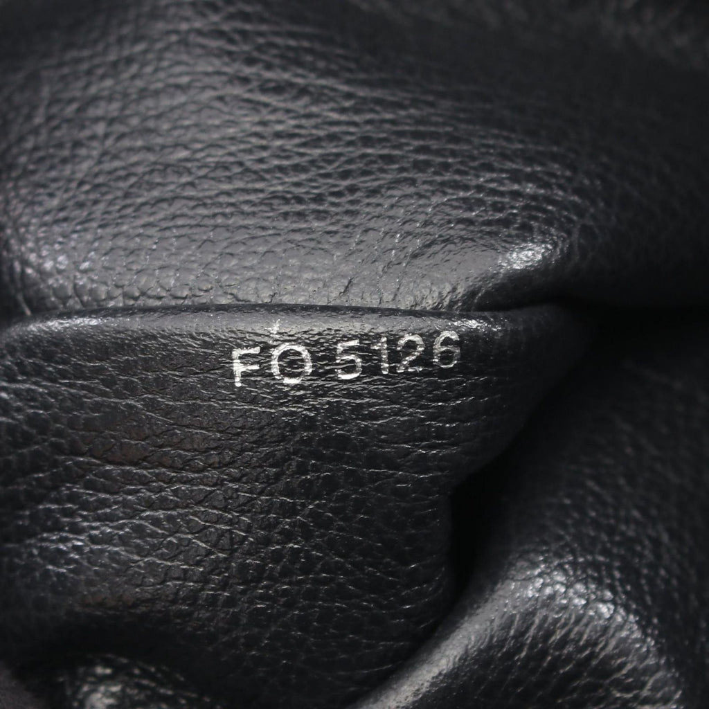 Louis Vuitton Backpack Charcoal Gray Multi Leather Randonnee GM — view 5