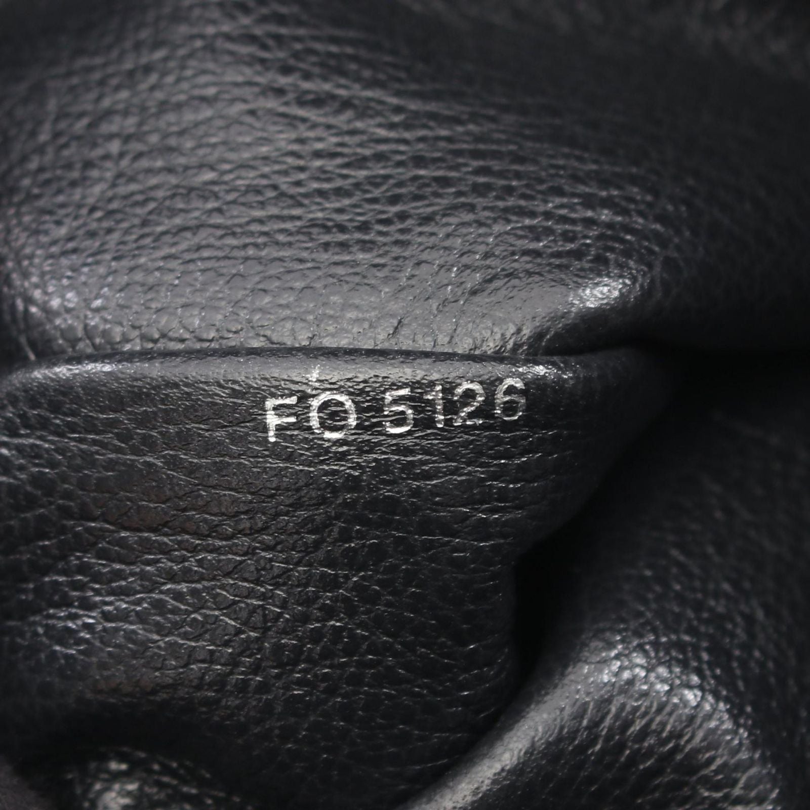 Louis Vuitton Backpack Charcoal Gray Multi Leather Randonnee GM — view 5